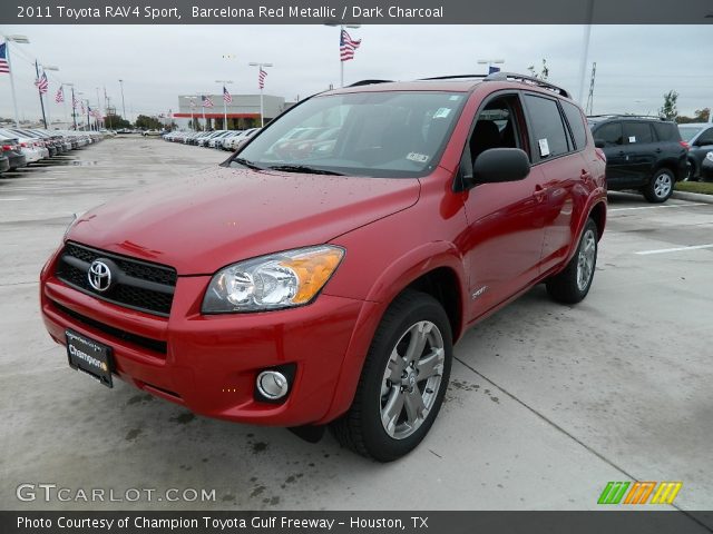 2011 Toyota RAV4 Sport in Barcelona Red Metallic