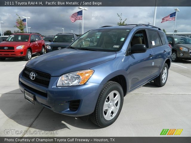 2011 Toyota RAV4 I4 in Pacific Blue Metallic