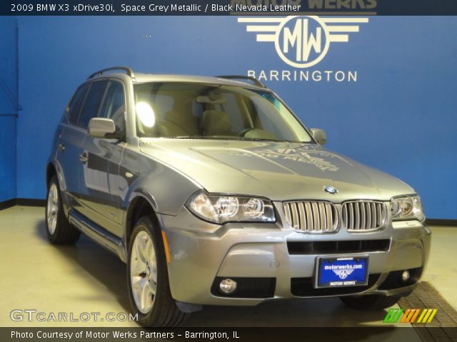 2009 BMW X3 xDrive30i in Space Grey Metallic