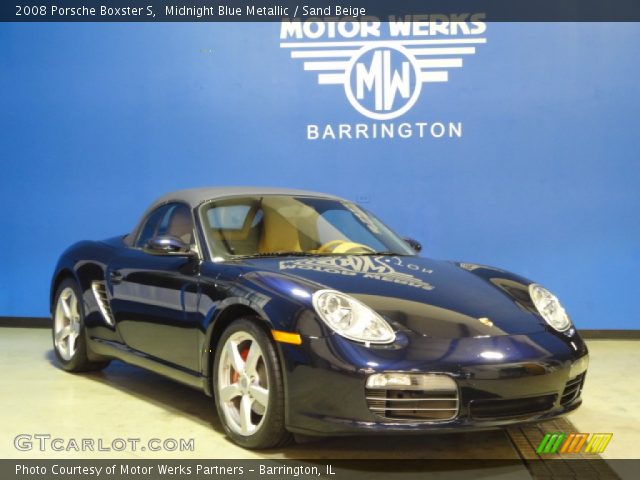 2008 Porsche Boxster S in Midnight Blue Metallic
