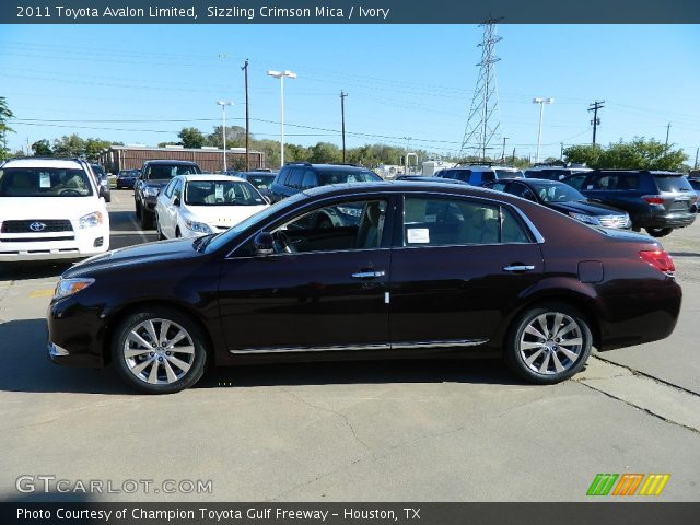 2011 Toyota Avalon Limited in Sizzling Crimson Mica