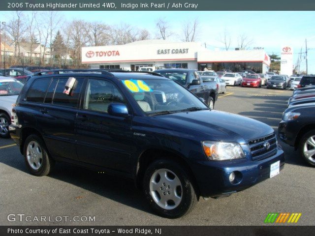 2006 Toyota Highlander Limited 4WD in Indigo Ink Pearl