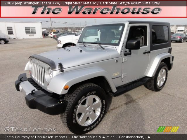 2009 Jeep Wrangler Sahara 4x4 in Bright Silver Metallic