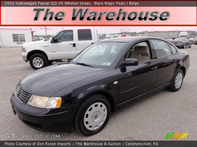 2001 Volkswagen Passat GLS V6 4Motion Sedan in Black Magic Pearl