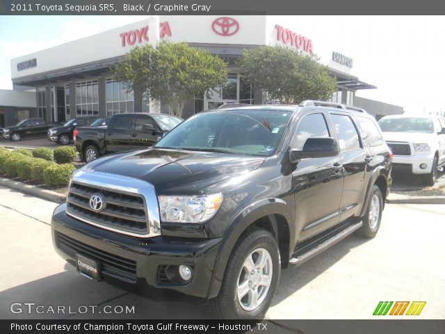 2011 Toyota Sequoia SR5 in Black