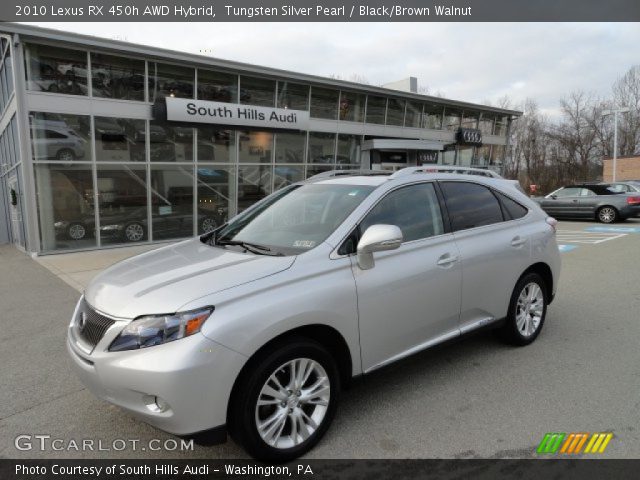 2010 Lexus RX 450h AWD Hybrid in Tungsten Silver Pearl