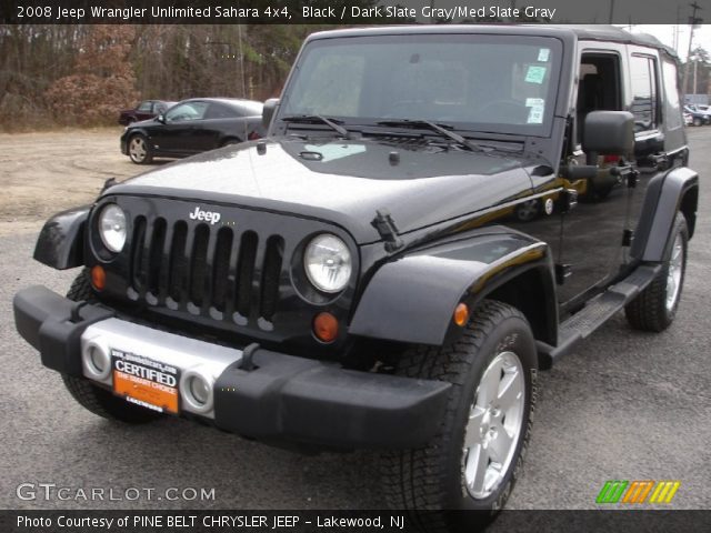 2008 Jeep Wrangler Unlimited Sahara 4x4 in Black