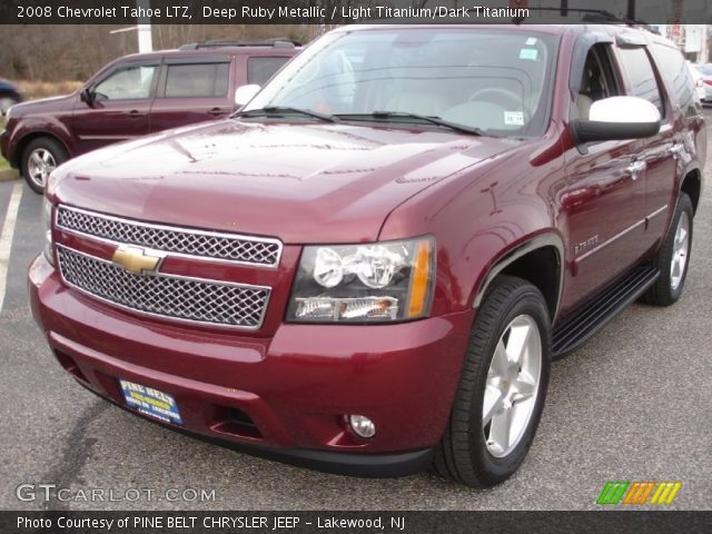 2008 Chevrolet Tahoe LTZ in Deep Ruby Metallic