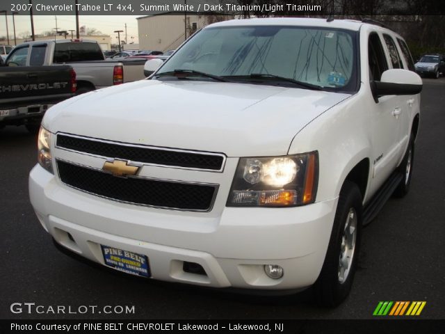 2007 Chevrolet Tahoe LT 4x4 in Summit White