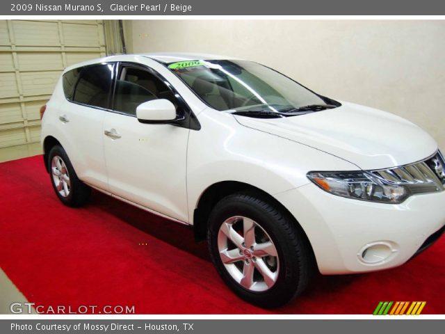 2009 Nissan Murano S in Glacier Pearl