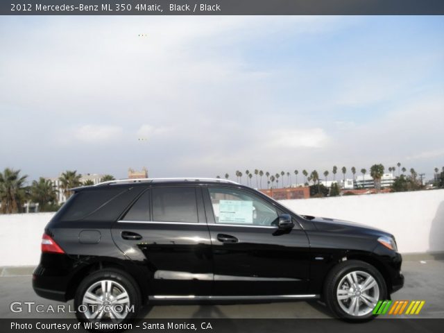 2012 Mercedes-Benz ML 350 4Matic in Black