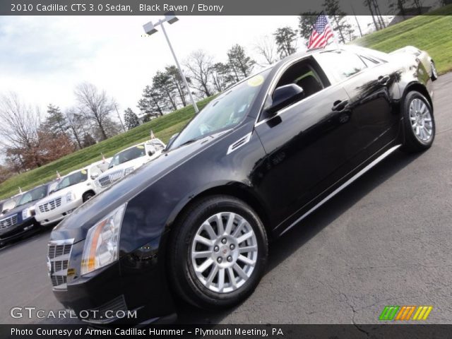 2010 Cadillac CTS 3.0 Sedan in Black Raven