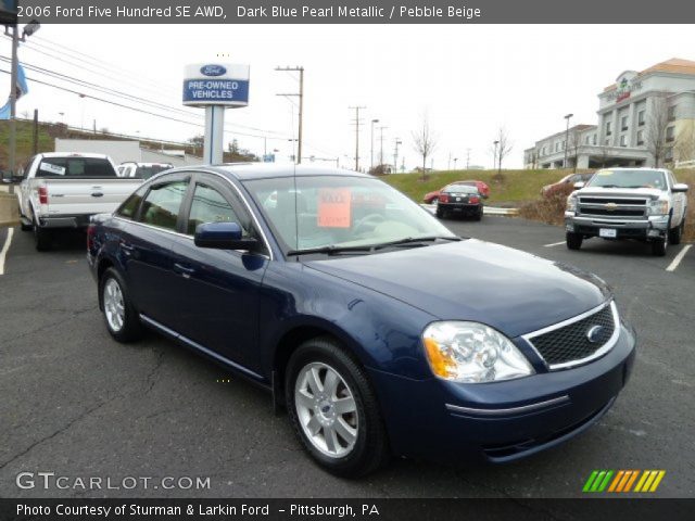 2006 Ford Five Hundred SE AWD in Dark Blue Pearl Metallic