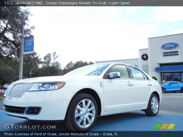 2012 Lincoln MKZ FWD in Crystal Champagne Metallic Tri-Coat