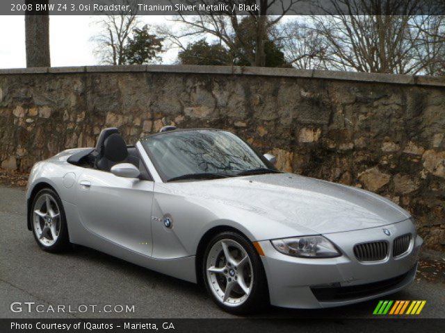 2008 BMW Z4 3.0si Roadster in Titanium Silver Metallic