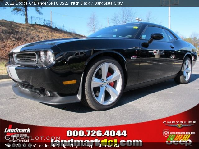 2012 Dodge Challenger SRT8 392 in Pitch Black