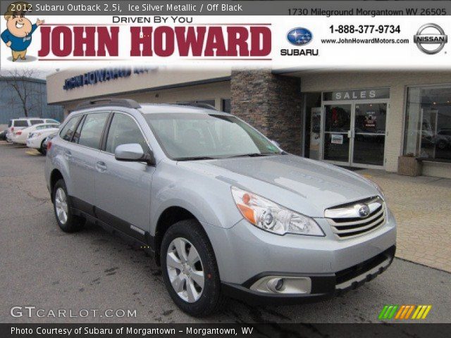 2012 Subaru Outback 2.5i in Ice Silver Metallic