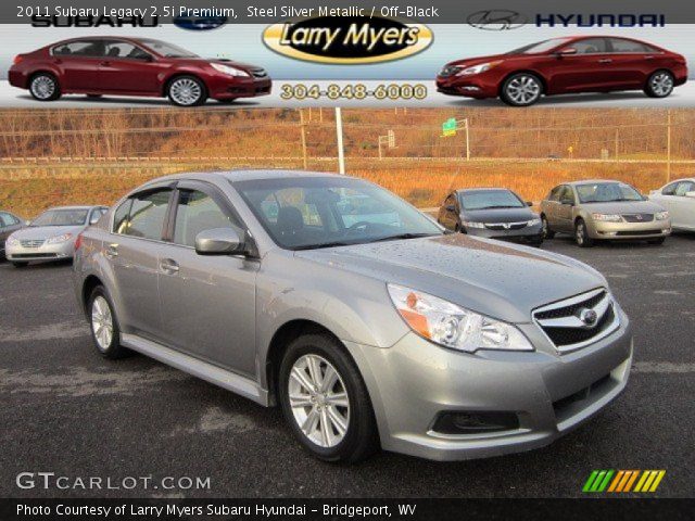2011 Subaru Legacy 2.5i Premium in Steel Silver Metallic