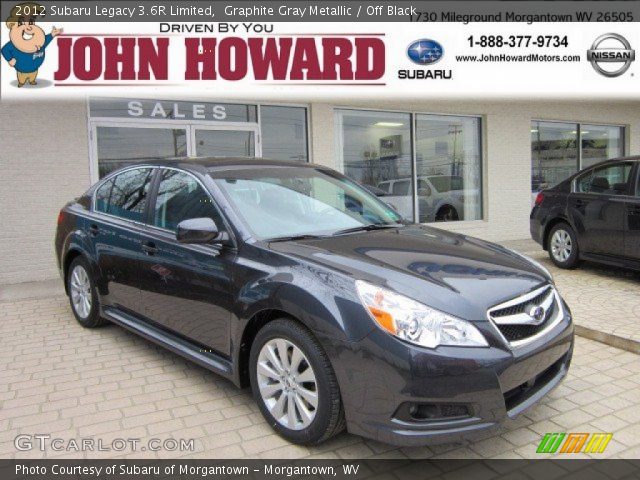2012 Subaru Legacy 3.6R Limited in Graphite Gray Metallic