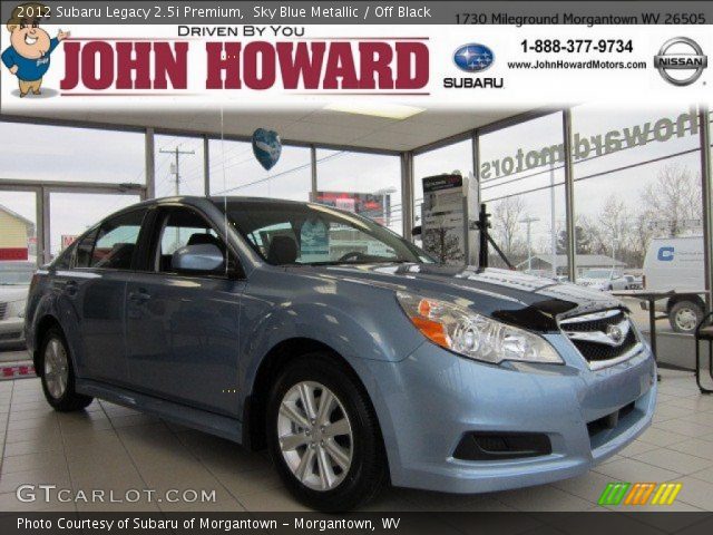 2012 Subaru Legacy 2.5i Premium in Sky Blue Metallic