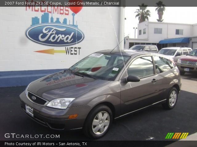 2007 Ford Focus ZX3 SE Coupe in Liquid Grey Metallic