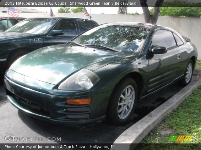 2002 Mitsubishi Eclipse GS Coupe in Sherwood Green Pearl
