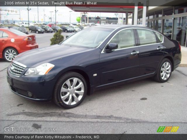 2006 Infiniti M 35x Sedan in Twilight Blue Pearl
