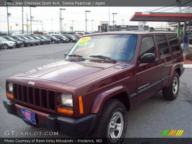 2001 Jeep Cherokee Sport 4x4 in Sienna Pearlcoat