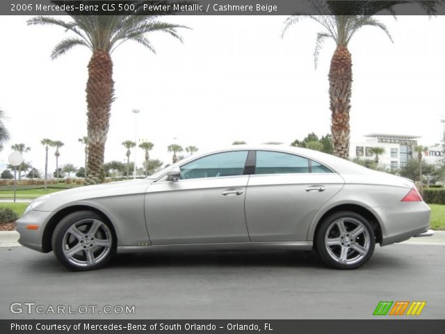 2006 Mercedes-Benz CLS 500 in Pewter Metallic