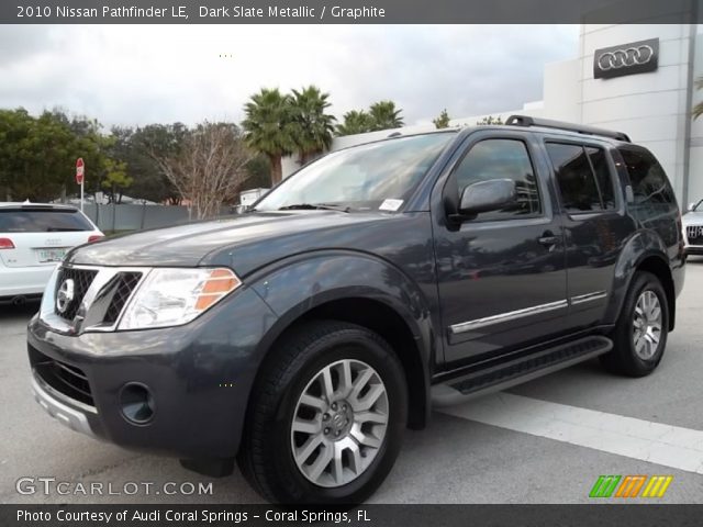2010 Nissan Pathfinder LE in Dark Slate Metallic