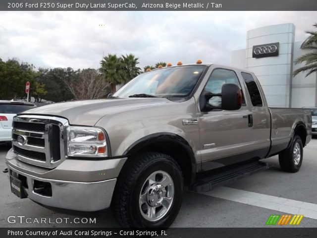 2006 Ford F250 Super Duty Lariat SuperCab in Arizona Beige Metallic
