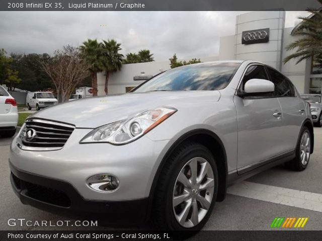 2008 Infiniti EX 35 in Liquid Platinum