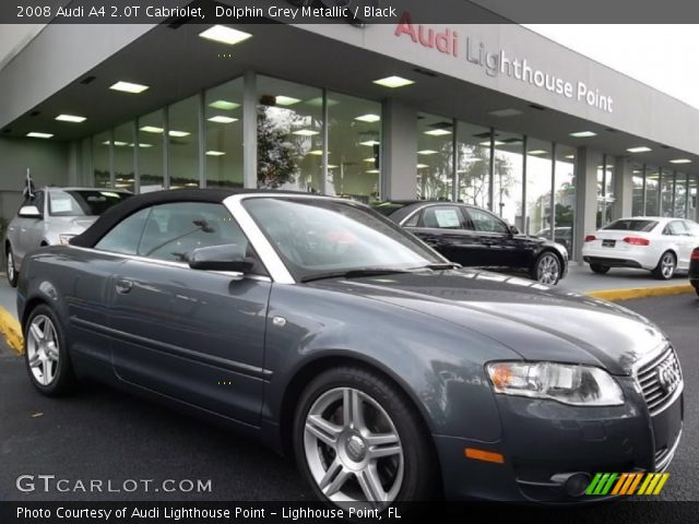 2008 Audi A4 2.0T Cabriolet in Dolphin Grey Metallic