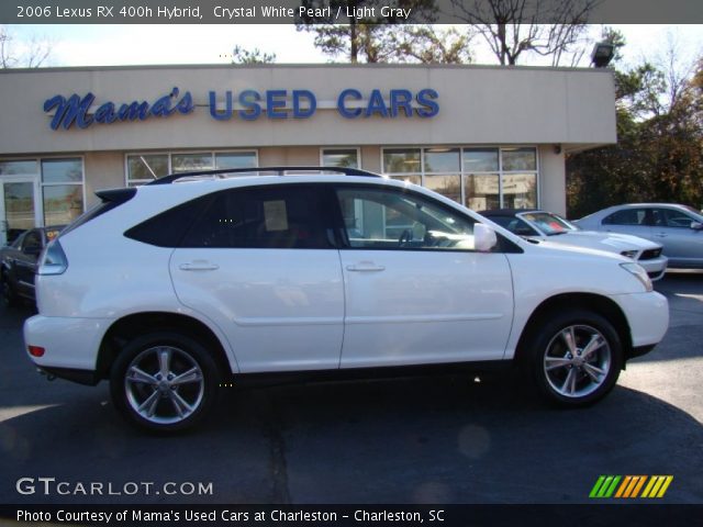 2006 Lexus RX 400h Hybrid in Crystal White Pearl
