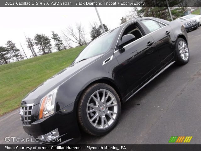 2012 Cadillac CTS 4 3.6 AWD Sedan in Black Diamond Tricoat