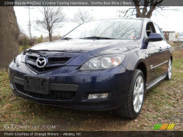 2009 Mazda MAZDA3 s Grand Touring Hatchback in Stormy Blue Mica