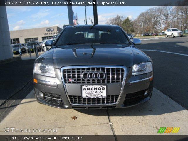 2007 Audi S8 5.2 quattro in Daytona Gray Pearl Effect