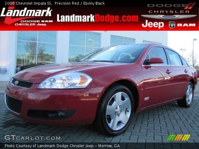 2008 Chevrolet Impala SS in Precision Red