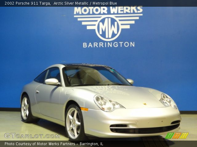 2002 Porsche 911 Targa in Arctic Silver Metallic