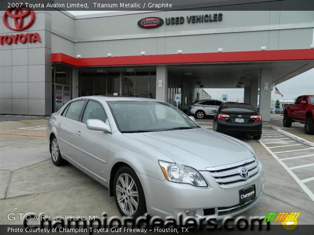 2007 Toyota Avalon Limited in Titanium Metallic