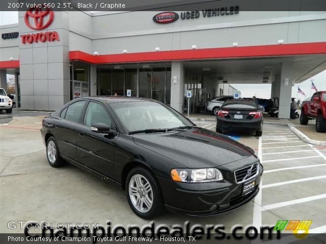 2007 Volvo S60 2.5T in Black