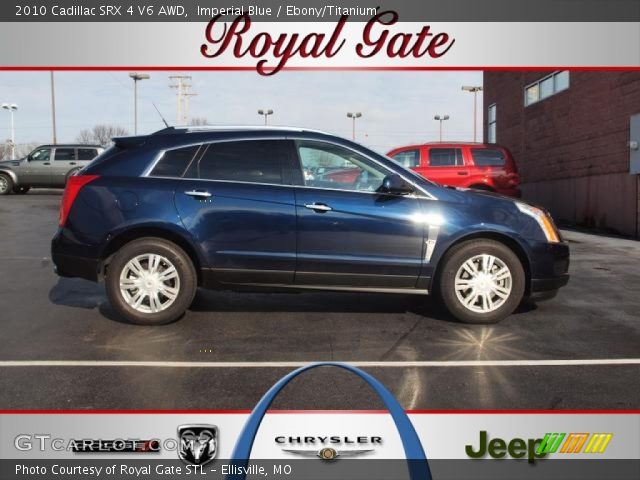 2010 Cadillac SRX 4 V6 AWD in Imperial Blue