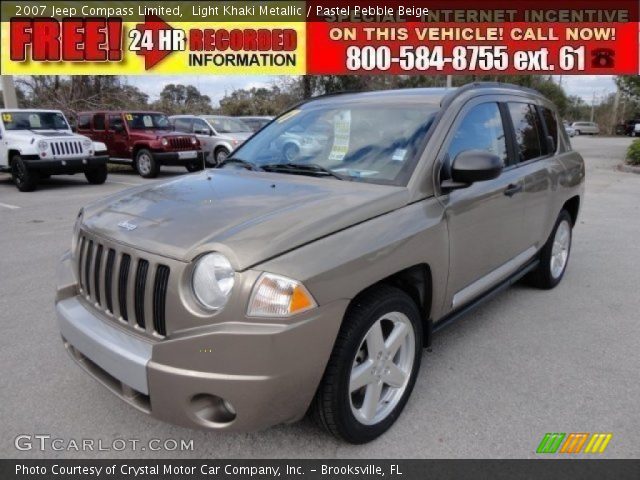 2007 Jeep Compass Limited in Light Khaki Metallic