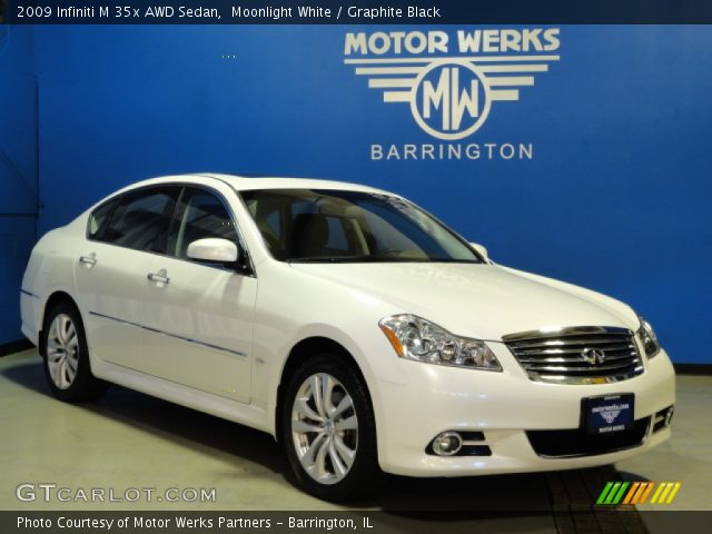 2009 Infiniti M 35x AWD Sedan in Moonlight White