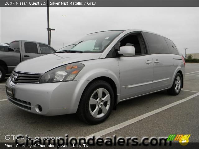 2007 Nissan Quest 3.5 in Silver Mist Metallic
