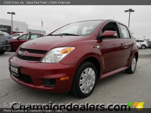 2006 Scion xA  in Salsa Red Pearl