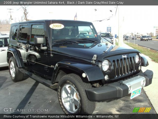 2008 Jeep Wrangler Unlimited Sahara 4x4 in Black