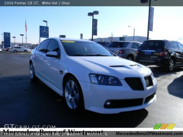 2009 Pontiac G8 GT in White Hot