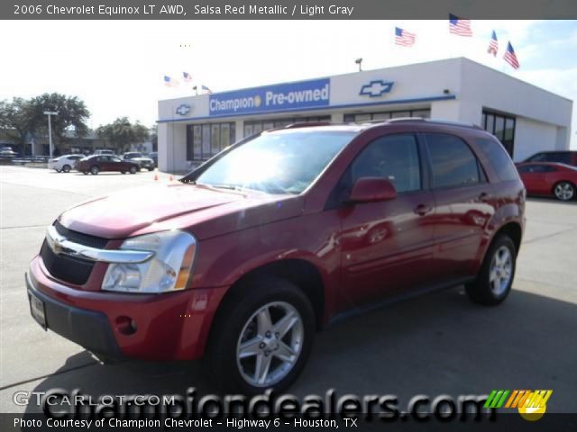 2006 Chevrolet Equinox LT AWD in Salsa Red Metallic