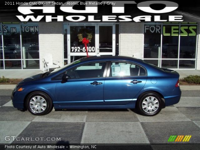 2011 Honda Civic DX-VP Sedan in Atomic Blue Metallic